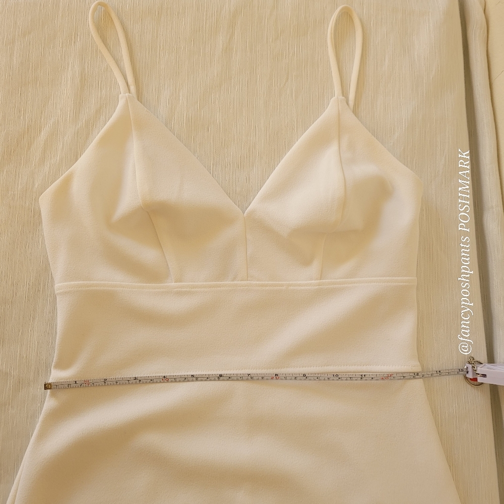 EXPRESS fully lined, structured, hidden zipper adjustable quality strap dress - Picture 12 of 16